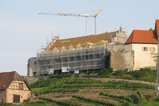 Roof renovation of Staufenberg Castle in Durbach