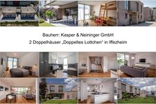 2 NUR-HOLZ Doppelhäuser Doppeltes Lottchen - Kasper & Neininger