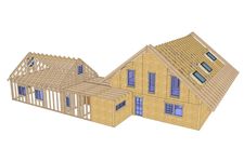 NUR-HOLZ Haus mit Sauna im Landkreis Donau-Ries