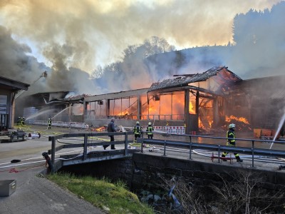 Brand in unserer Produktion Brand in unserer Produktion
