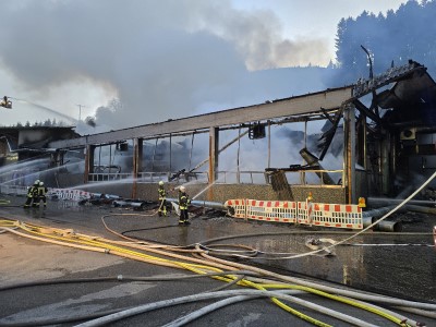 Brand in unserer Produktion Brand in unserer Produktion